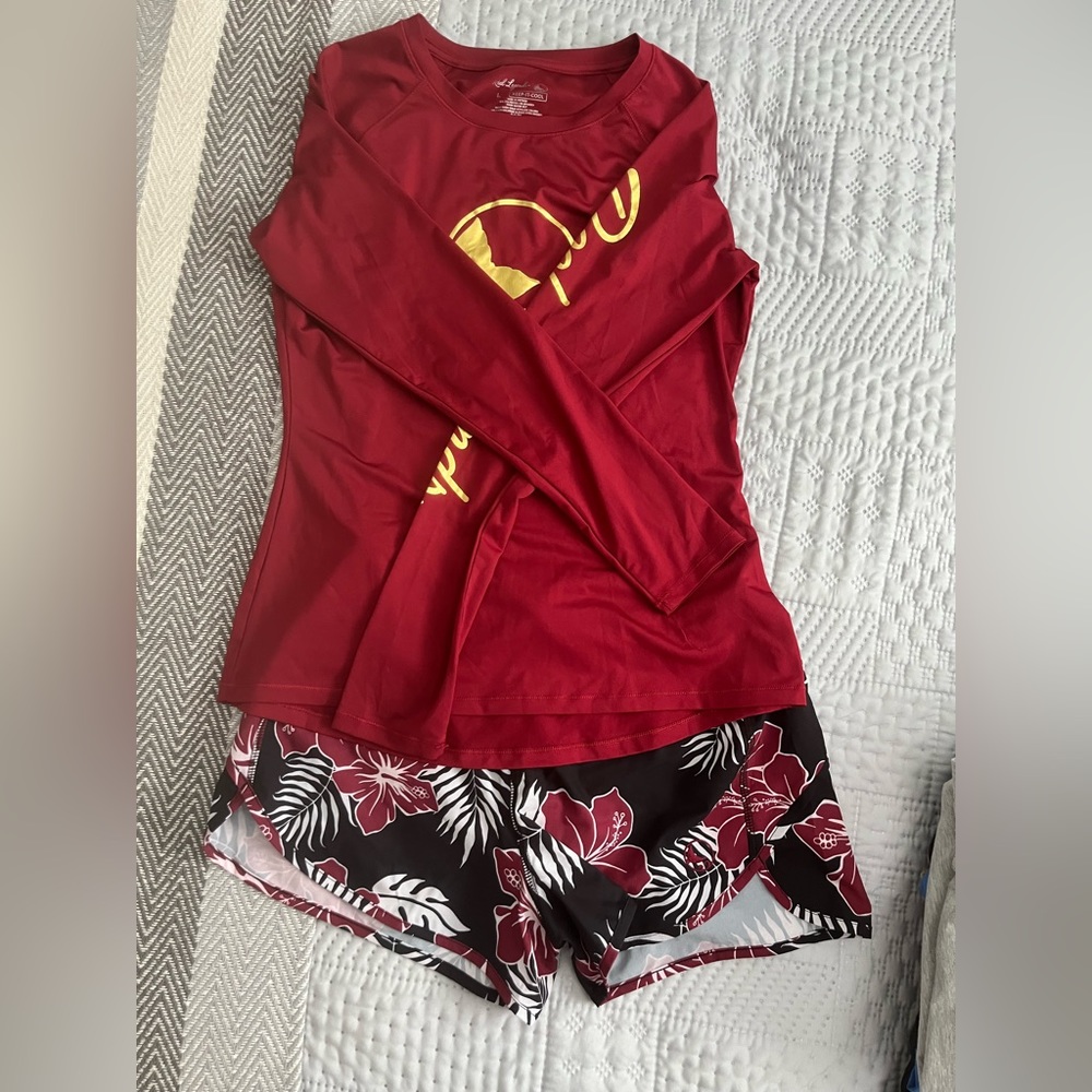 Beach or pool outfit- Burgundy